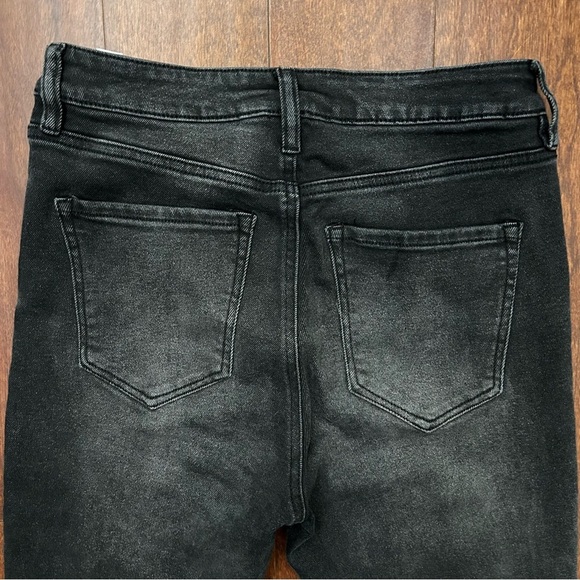 Garage Women’s Black Flared Women's Jeans with Copper Hardware, Size 28 - Picture 10 of 14